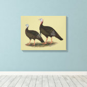 Toile Les Jeunes Filles de Turkeys (Insitu (Plancher de Bois))