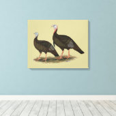 Toile Les Jeunes Filles de Turkeys (Insitu (Plancher de Bois))