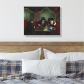 Toile Les joueurs de jacquet (Insitu(Chambre))