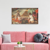 Toile Les joueurs d'échecs (par John Lavery) (Insitu(Salon))