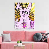 Toile Les lapins 2012 (Insitu(Salon))