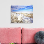 Toile Les manteaux de Hoarfrost ont été soufflés et près (Insitu(Salon))