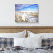 Toile Les manteaux de Hoarfrost ont été soufflés et près (Insitu(Chambre))