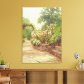 Toile Les marches du jardin (Insitu(Salon))