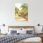 Toile Les marches du jardin (Insitu(Chambre))