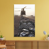 Toile Les marines attachent des charges de traîneau (Insitu(Salon))