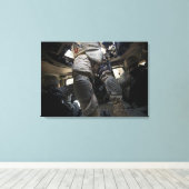 Toile Les marins apprennent les procédures de convoi (Insitu (Plancher de Bois))