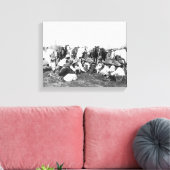 Toile Les membres du Wild West Show de Pawnee Bill (Insitu(Salon))