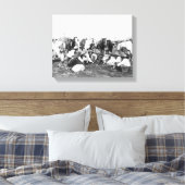 Toile Les membres du Wild West Show de Pawnee Bill (Insitu(Chambre))