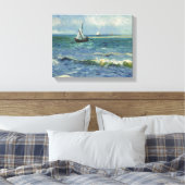Toile Les mers aux Saintes-Maries par Vincent van Gogh (Insitu(Chambre))