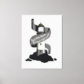 Toile Les mers peuvent se produire, mais les guides de l (Recto)