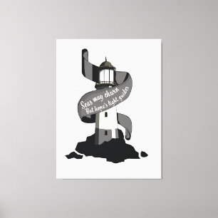 Toile Les mers peuvent se produire, mais les guides de l