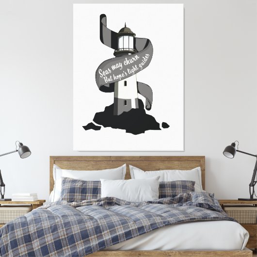 Toile Les mers peuvent se produire, mais les guides de l (Insitu(Chambre))