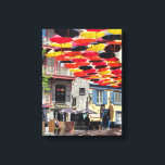 Toile Les merveilleux parapluies de Québec<br><div class="desc">Les Parapluies Merveilleux de la Ville de Québec en toile Imprimée Mur Art.</div>