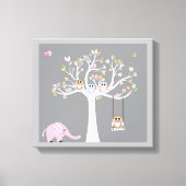 Toile Les mignons animaux (Recto)