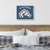 Toile Les miracles se produisent Iris Fleurs Inspiration (Insitu(Chambre))