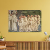 Toile Les moines bénédictins, de la vie de saint Benoît  (Insitu(Salon))