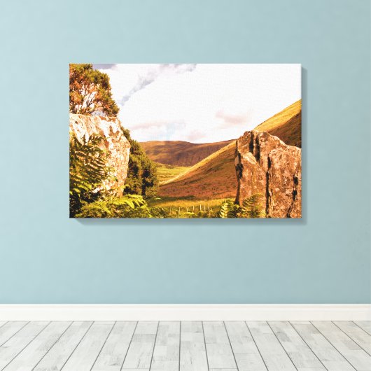 TOILE LES MONTAGNES (Insitu (Plancher de Bois))