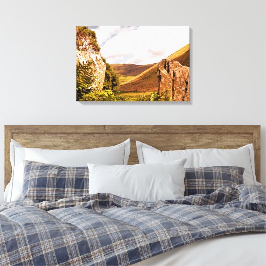TOILE LES MONTAGNES (Insitu(Chambre))