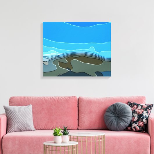 TOILE LES MONTAGNES (Insitu(Salon))