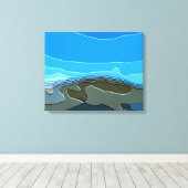 TOILE LES MONTAGNES (Insitu (Plancher de Bois))