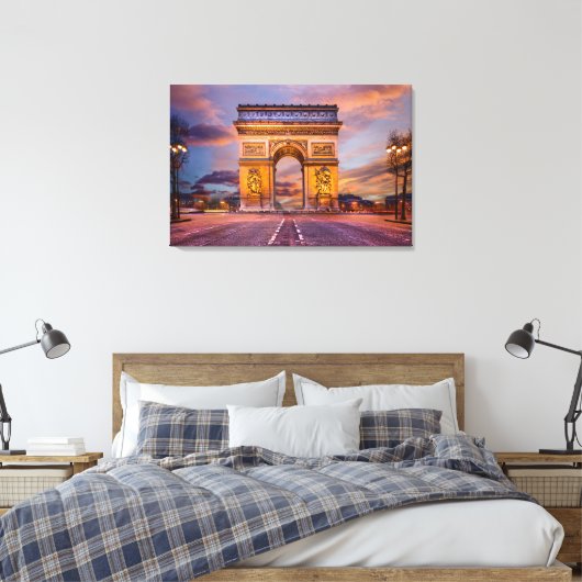Toile Les monuments | Arc de Triomphe, Paris France (Insitu(Chambre))