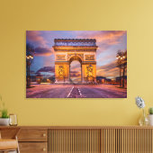 Toile Les monuments | Arc de Triomphe, Paris France (Insitu(Salon))