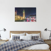 Toile Les monuments | Big Ben la nuit (Insitu(Chambre))