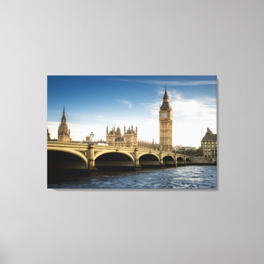 Toile Les monuments | Big Ben, Londres Angleterre (Recto)