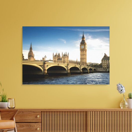 Toile Les monuments | Big Ben, Londres Angleterre (Insitu(Salon))
