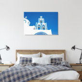 Toile Les monuments | Église grecque du dôme bleu (Insitu(Chambre))
