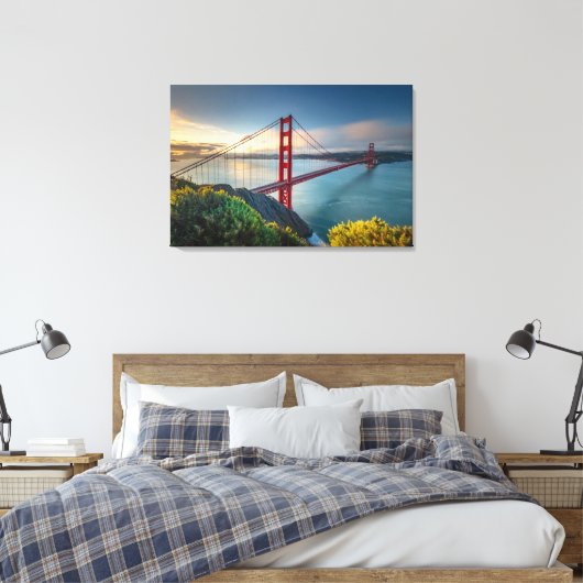 Toile Les monuments | Golden Gate San Francisco (Insitu(Chambre))
