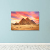 Toile Les monuments | Les grandes pyramides (Insitu (Plancher de Bois))