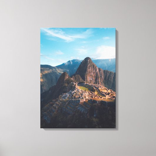 Toile Les monuments | Machu Picchu, Pérou (Recto)