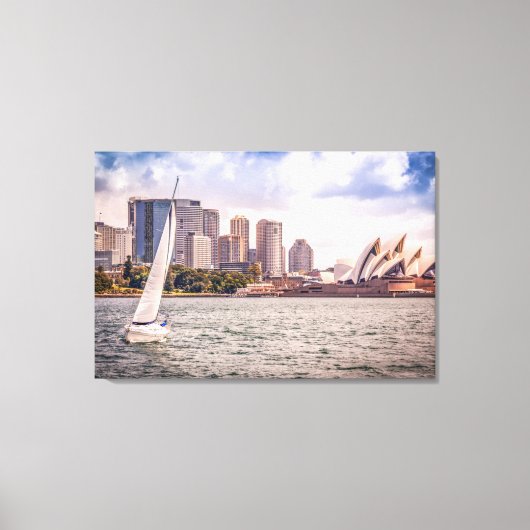 Toile Les monuments | Opéra de Sydney (Recto)