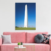 Toile Les monuments | Washington Monument avec drapeaux (Insitu(Salon))