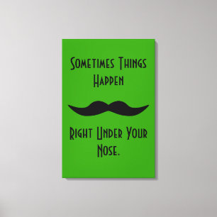 Toile Les moustaches arrivent