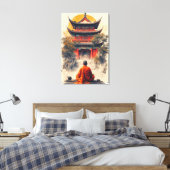 Toile Les murmures de la pagode (Insitu(Chambre))