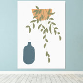 Toile Les murs abstraits contemporains (Insitu (Plancher de Bois))