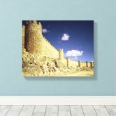 Toile Les murs de la ville (Insitu (Plancher de Bois))