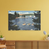 Toile Les nageurs profitent de chars et de sports (Insitu(Salon))