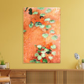 Toile Les Nasturces de Caillebotte (Insitu(Salon))