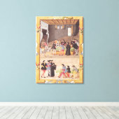 Toile Les notaires et les secrétaires du roi (Insitu (Plancher de Bois))