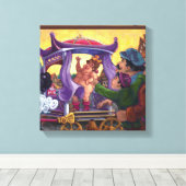 Toile Les nouveaux vêtements de l'empereur (Insitu (Plancher de Bois))