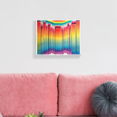 Toile Les Nuits de velours (Insitu(Salon))