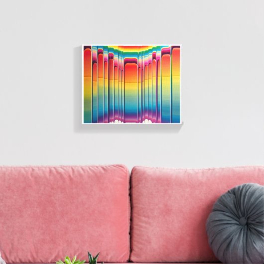 Toile Les Nuits de velours (Insitu(Salon))