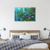 Toile Les nymphéas de Claude Monet (Insitu(Chambre))