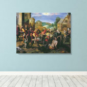 Toile Les oeuvres de la miséricorde (Insitu (Plancher de Bois))