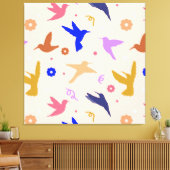 Toile Les oiseaux dans l'air (Insitu(Salon))