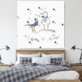 Toile Les oiseaux de plage (Insitu(Chambre))